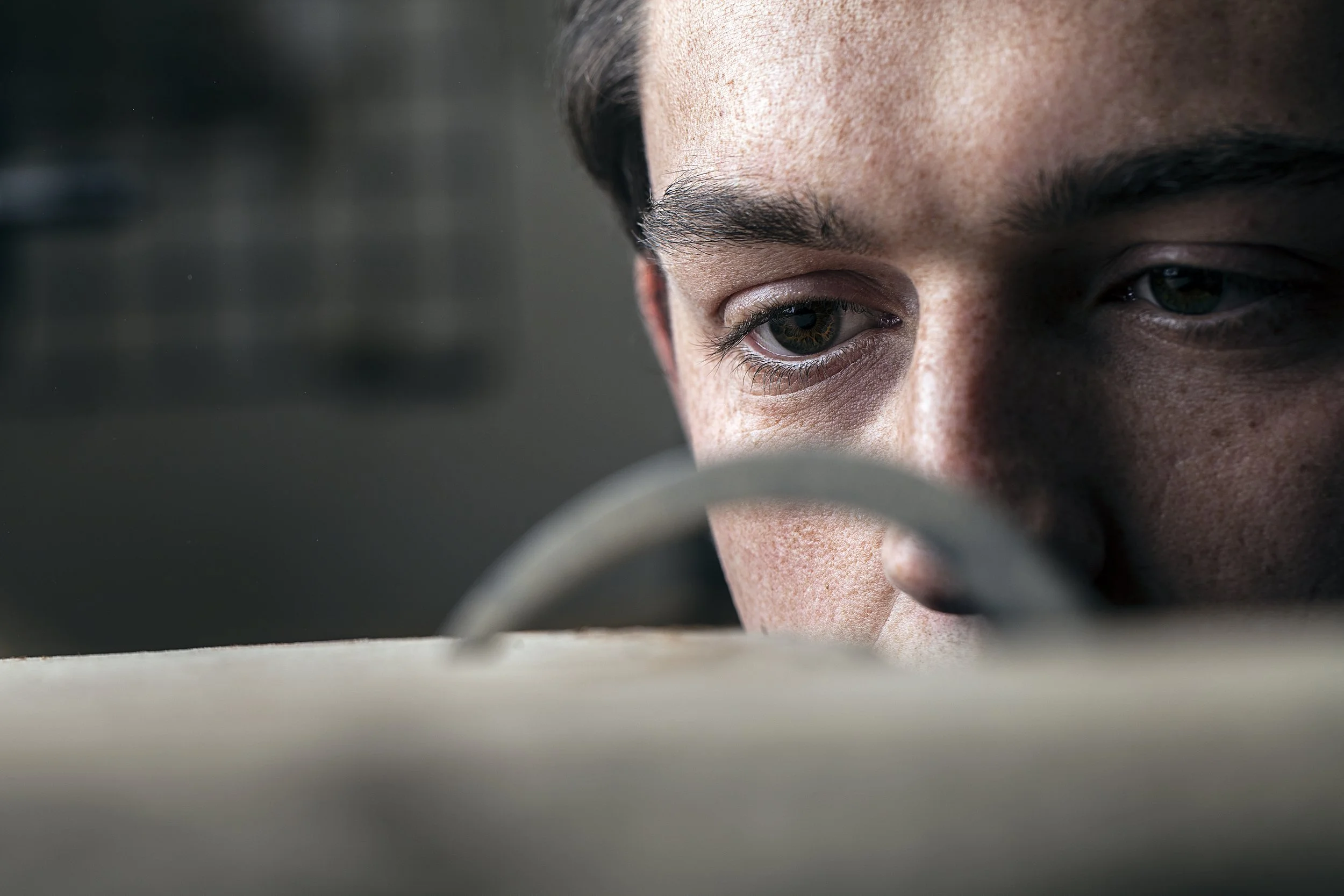 Close up of Nathan Millar — founder and master craftsman, Solum Bespoke Wellington New Zealand