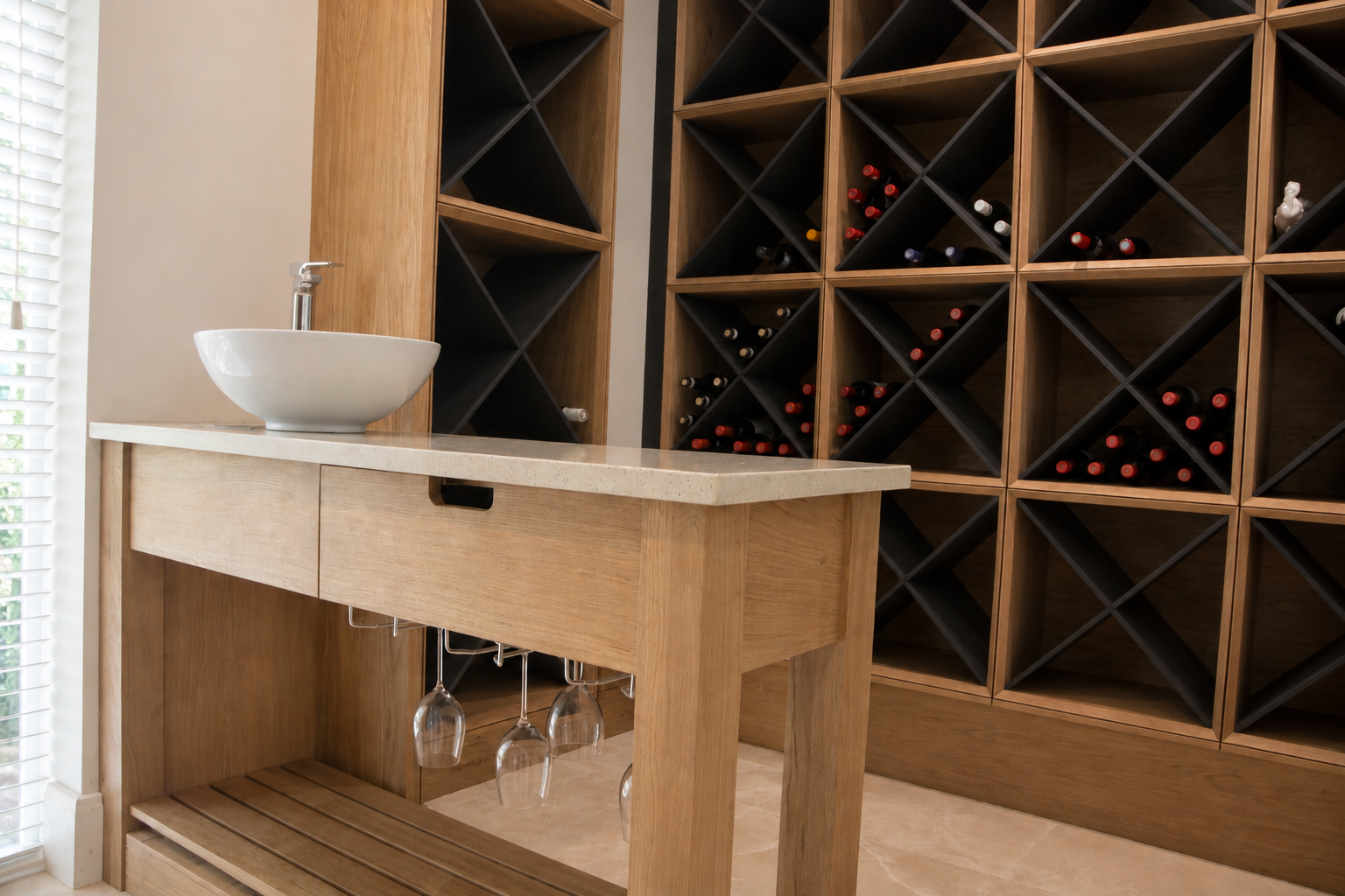 Oak Wine cellar 2