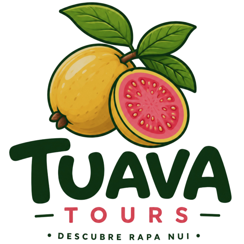 Logo Tuava Tours — Tours privados Rapa Nui Isla de Pascua.
