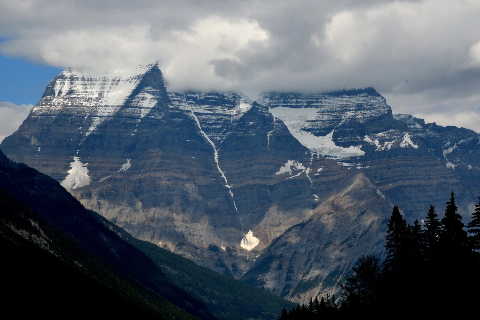 unknown mountain near Jasper, AB
