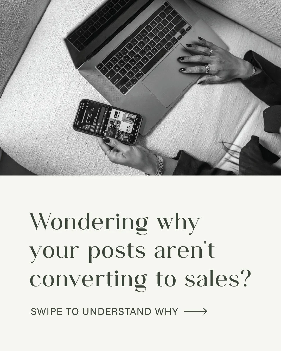 Most people assume social media should work like a storefront, post something, someone buys immediately.

But that&rsquo;s not how buying decisions actually happen. Your audience is made up of people at different stages: some are just discovering you