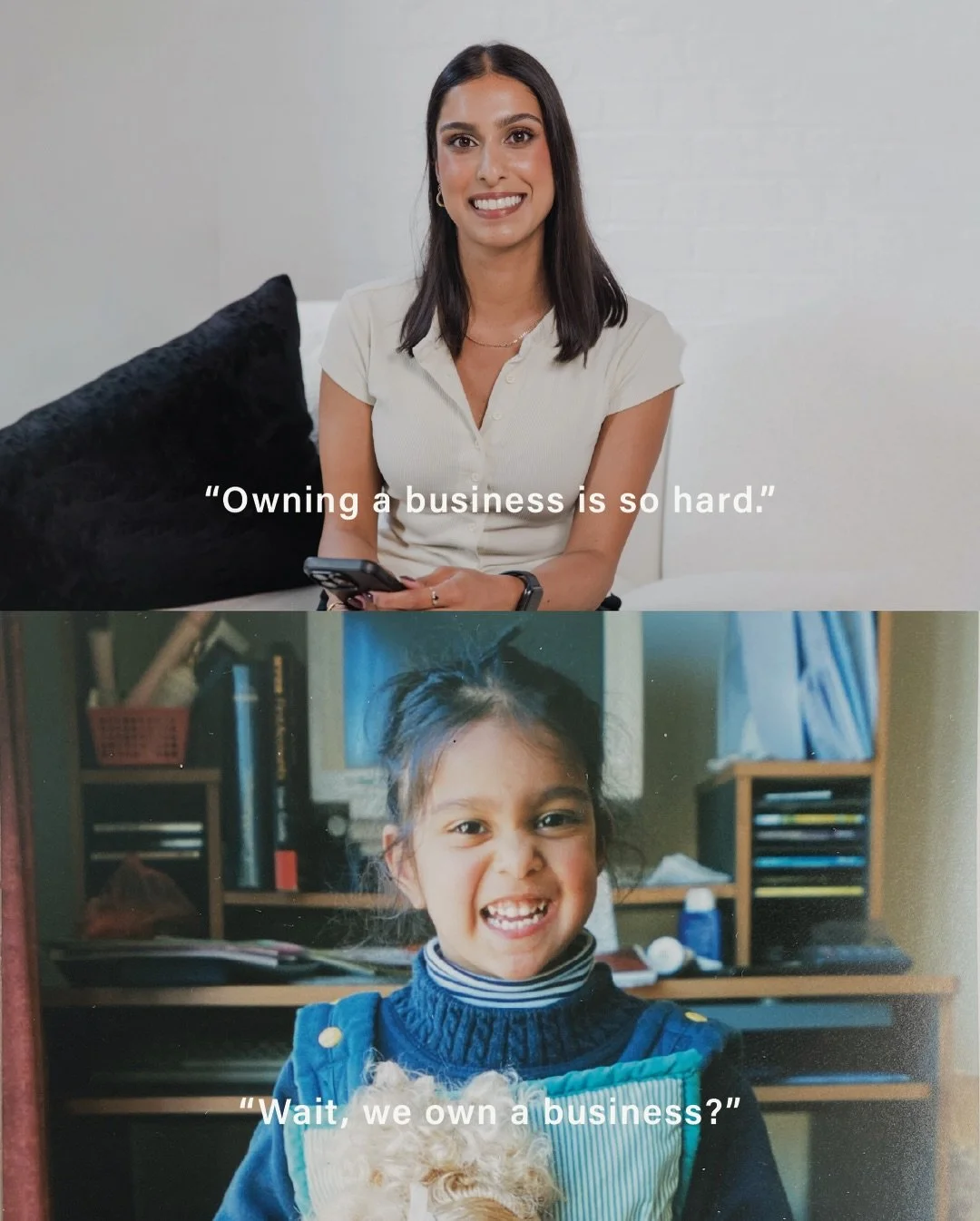 Sometimes I get so caught up in the daily business of running your own company that I forget that little me would be so proud and think this life is pretty cool ✨

P.S. how cute is this trend? 🥺