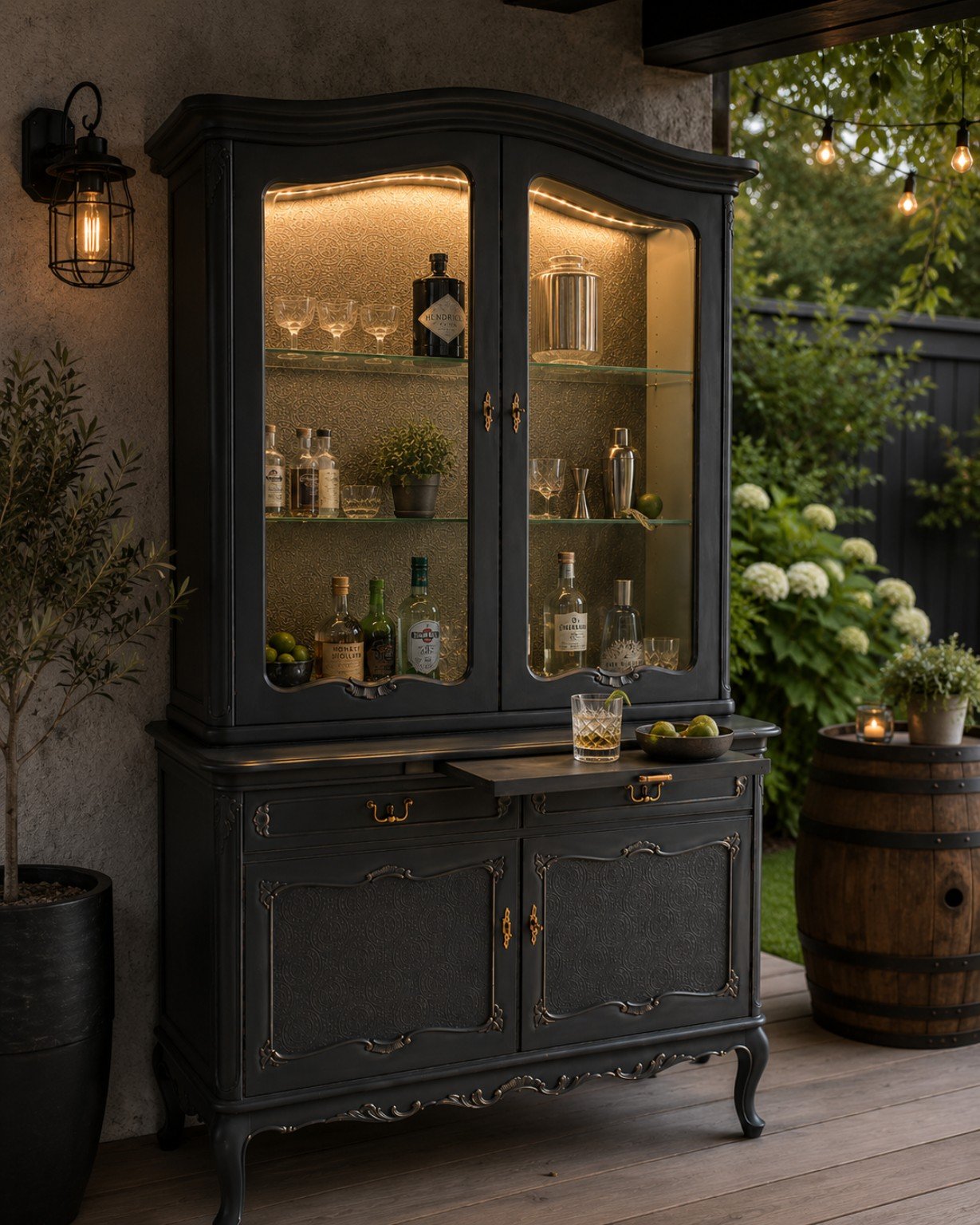 Olivia als Outdoor-Gartenbar (endgültiges Bild mit Bar folgt nach Einweihung)
