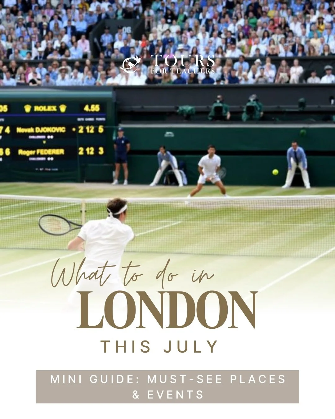 London in July 🇬🇧✨

Think Wimbledon screenings in the sunshine, rooftop drinks overlooking St Paul&rsquo;s, open-air theatre in Regent&rsquo;s Park, summer festivals along the Thames, Buckingham Palace in full bloom, and unforgettable nights at the