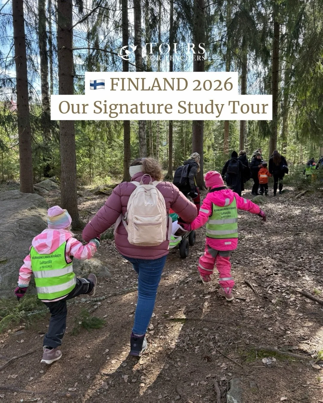 🇫🇮 Finland - Our Signature Study Tour 🇫🇮

For more than 7 years, Finland has been at the heart of Tours for Teachers.

Over 200 educators have joined us on this incredible journey to explore one of the world&rsquo;s most respected education syste
