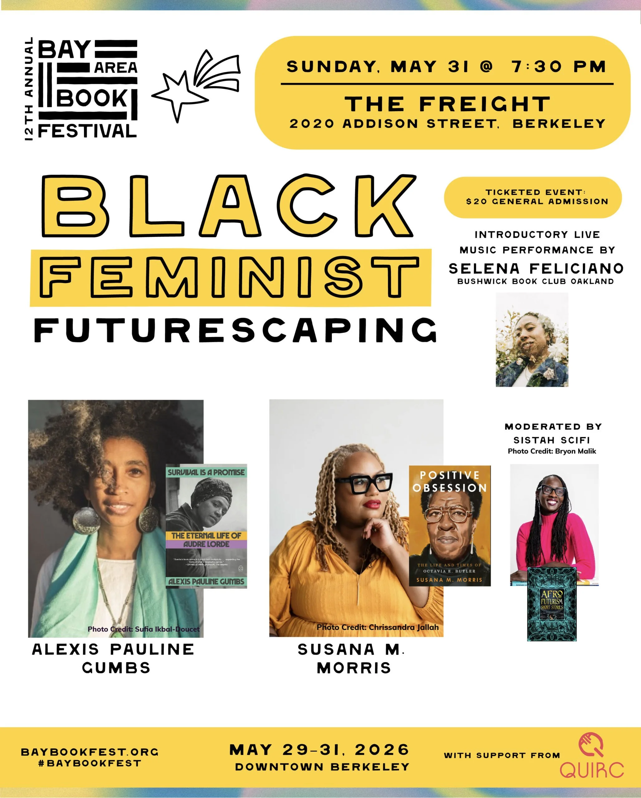 BBCO @ Bay Area Book Fest | Black Feminist Futurescaping