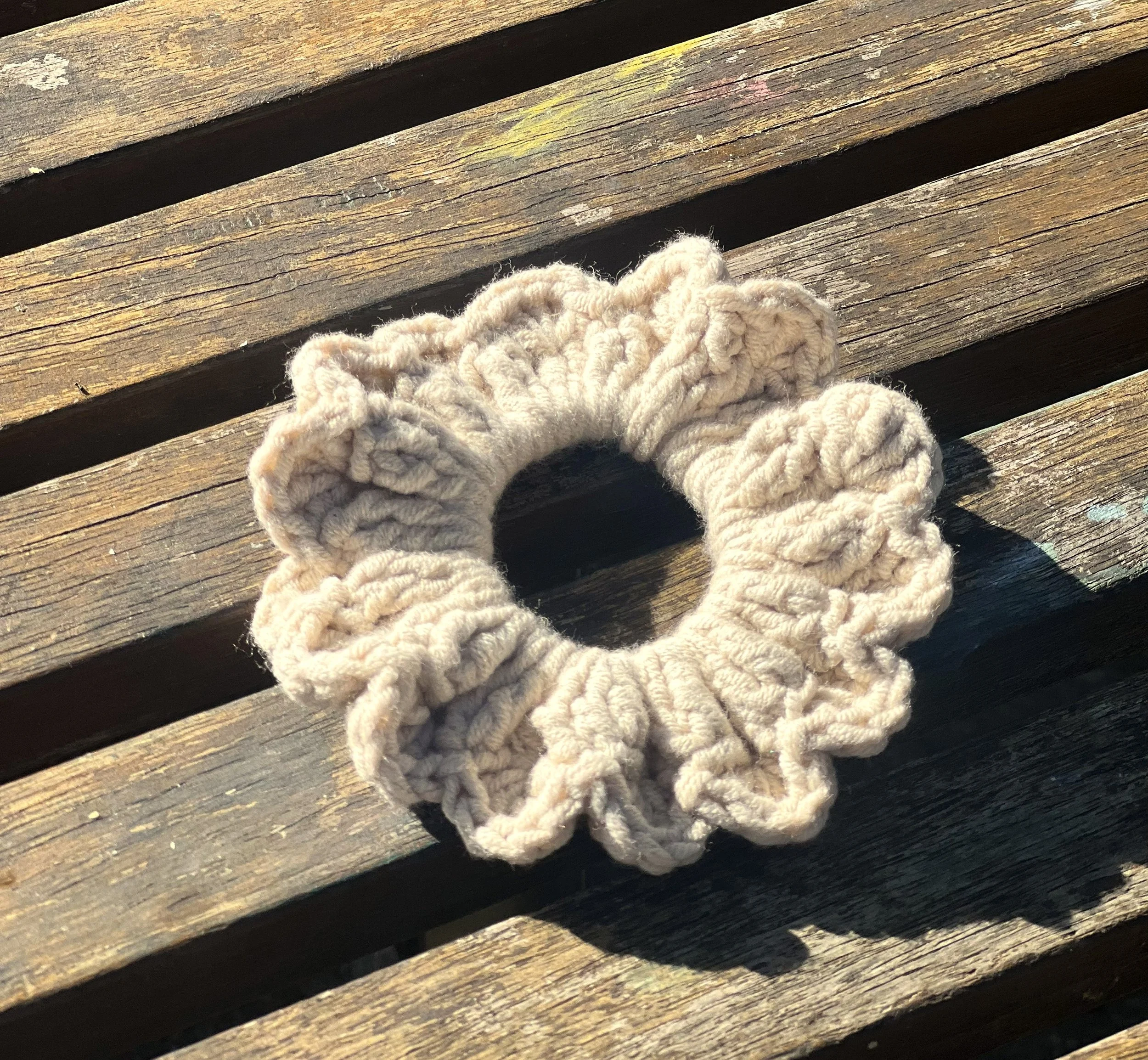 Sand scrunchie