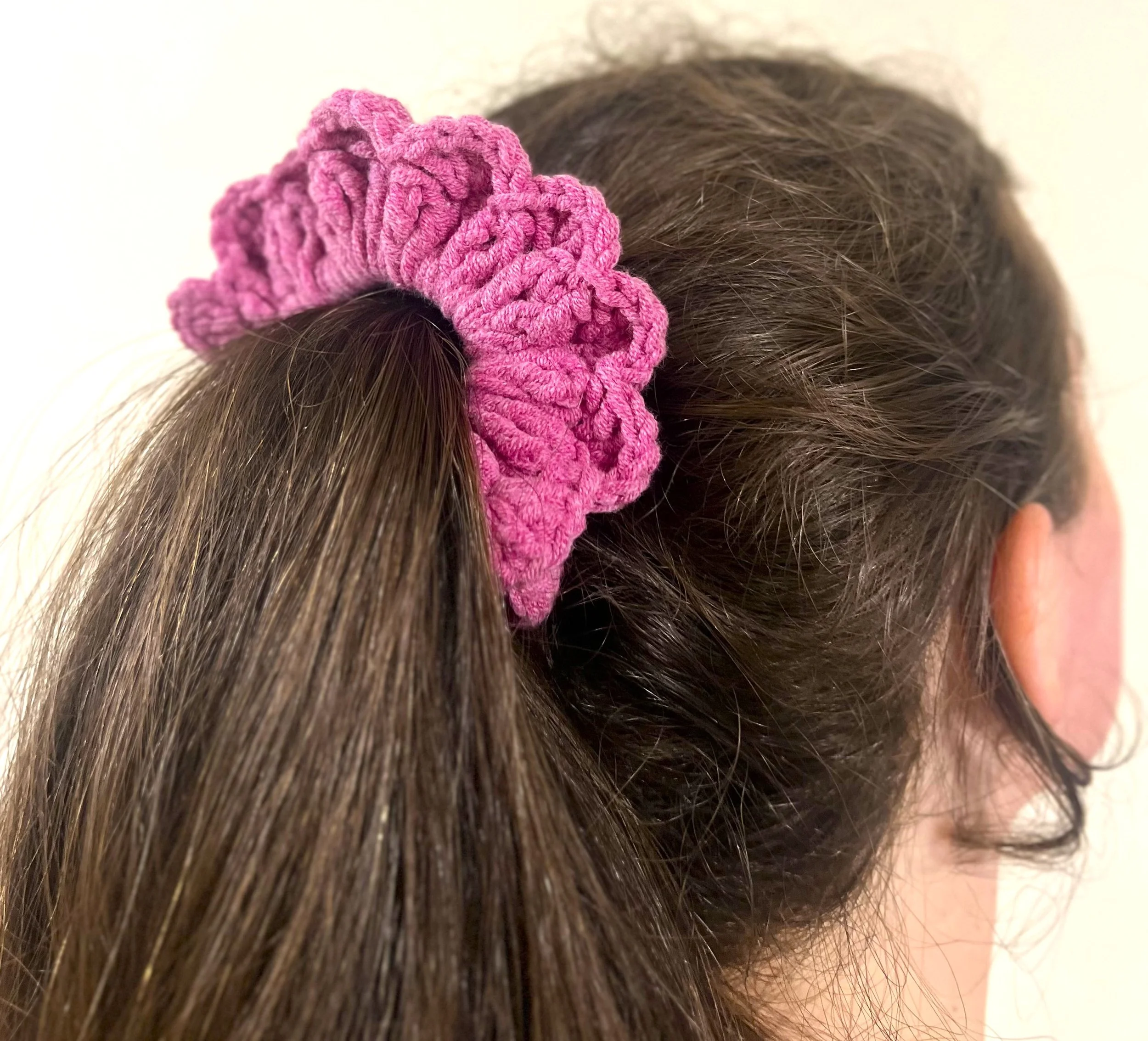 Purple scrunchie hair done.jpeg