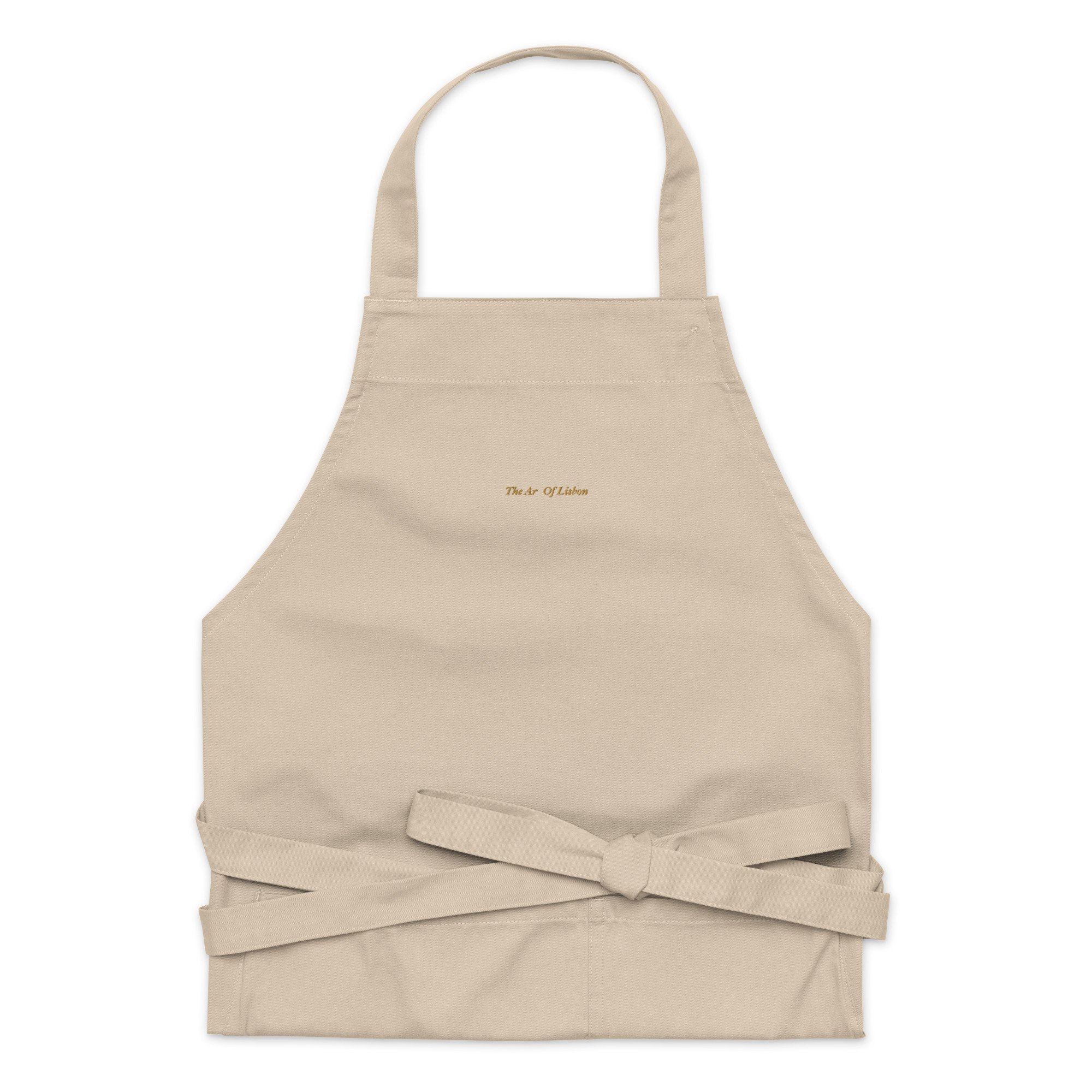 The Art Of Lisbon Embroidered  Organic cotton apron