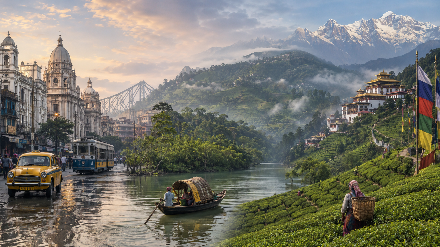From Kolkata to the Himalayas: A Route Through Eastern India