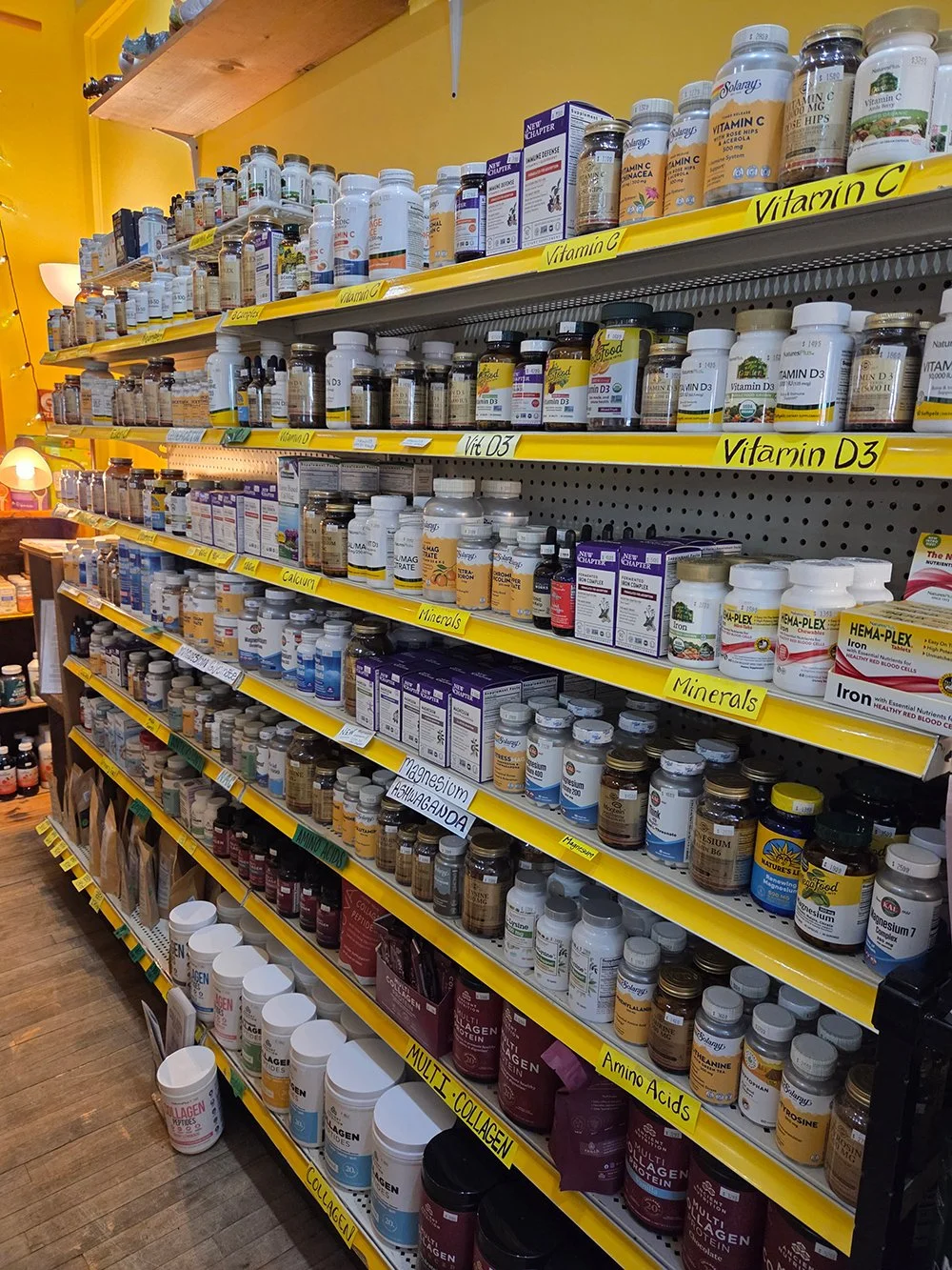 Vitamins and supplements