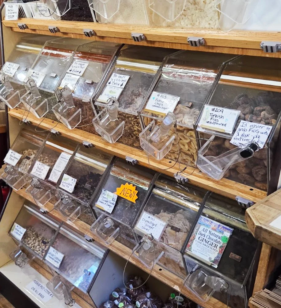 Natural food and healthy groceries