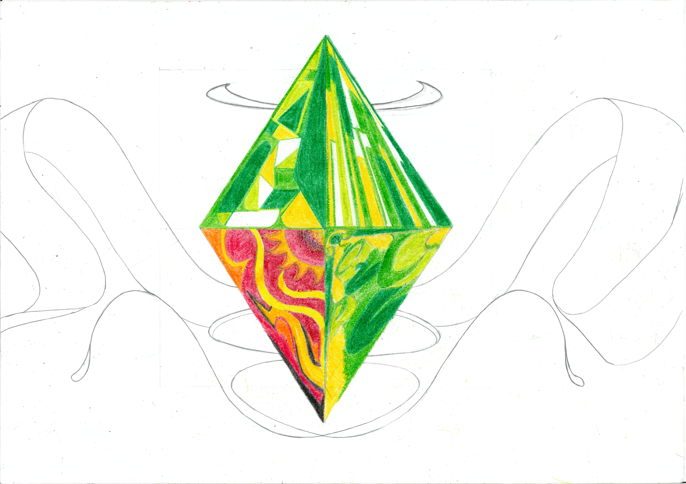 Wax crayon project