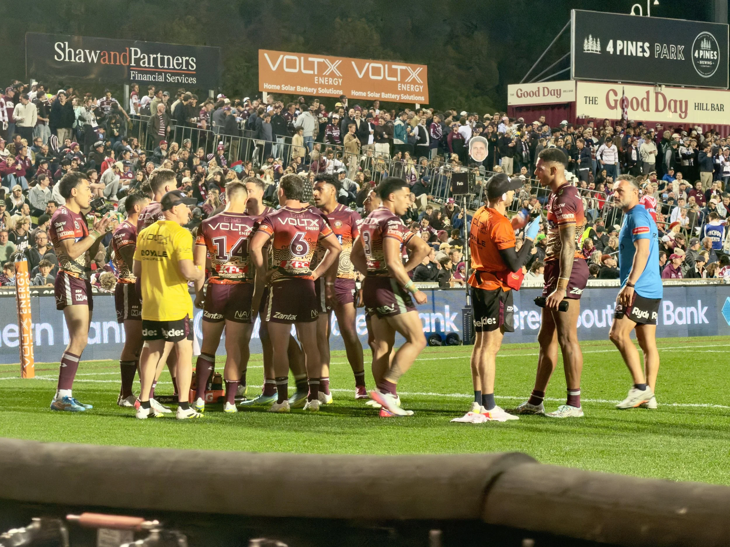Friday night buzz at Brookvale