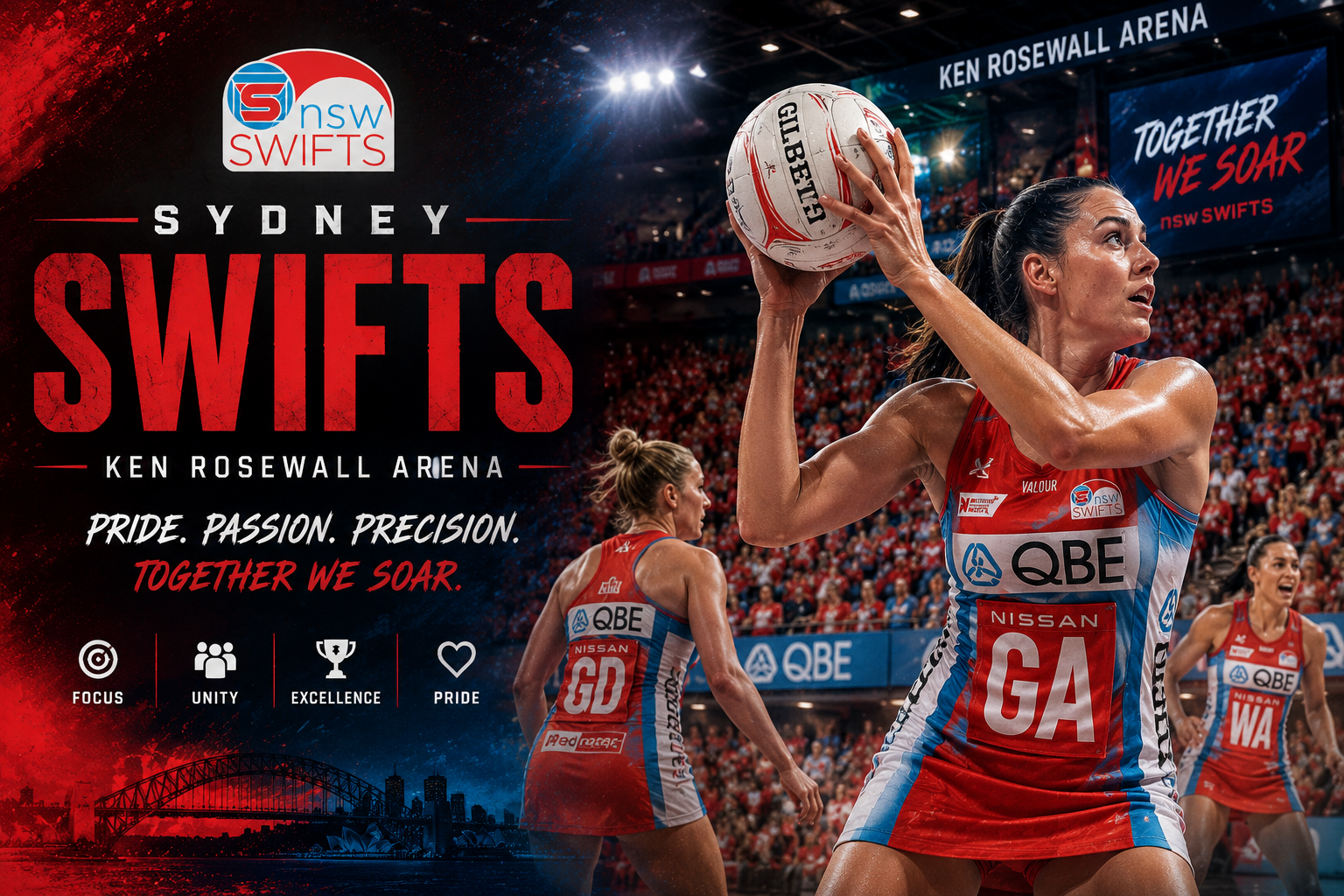 NSW Swifts vs Thunderbirds