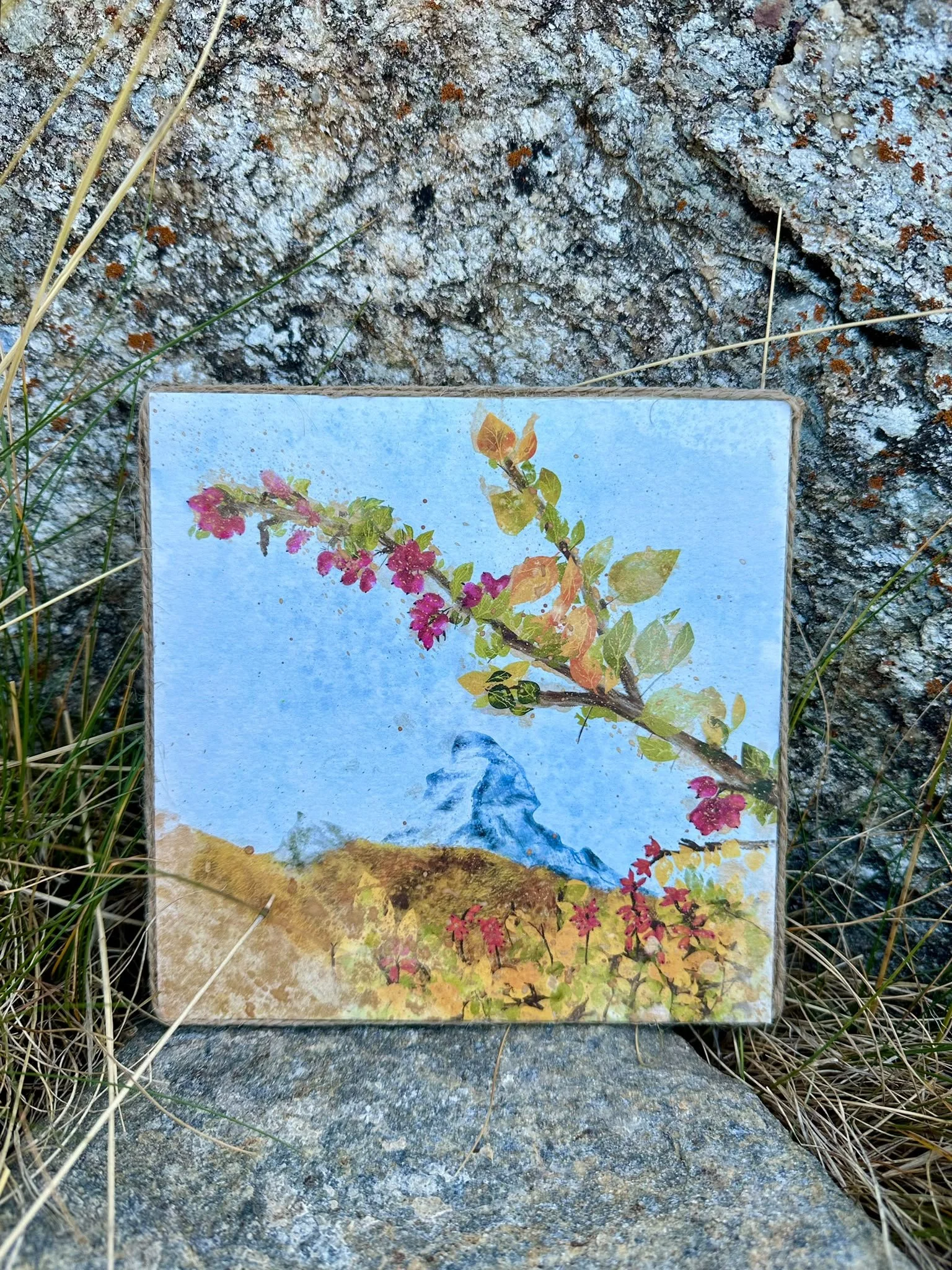 Matterhorn Through the Seasons - original watercolor pictures
