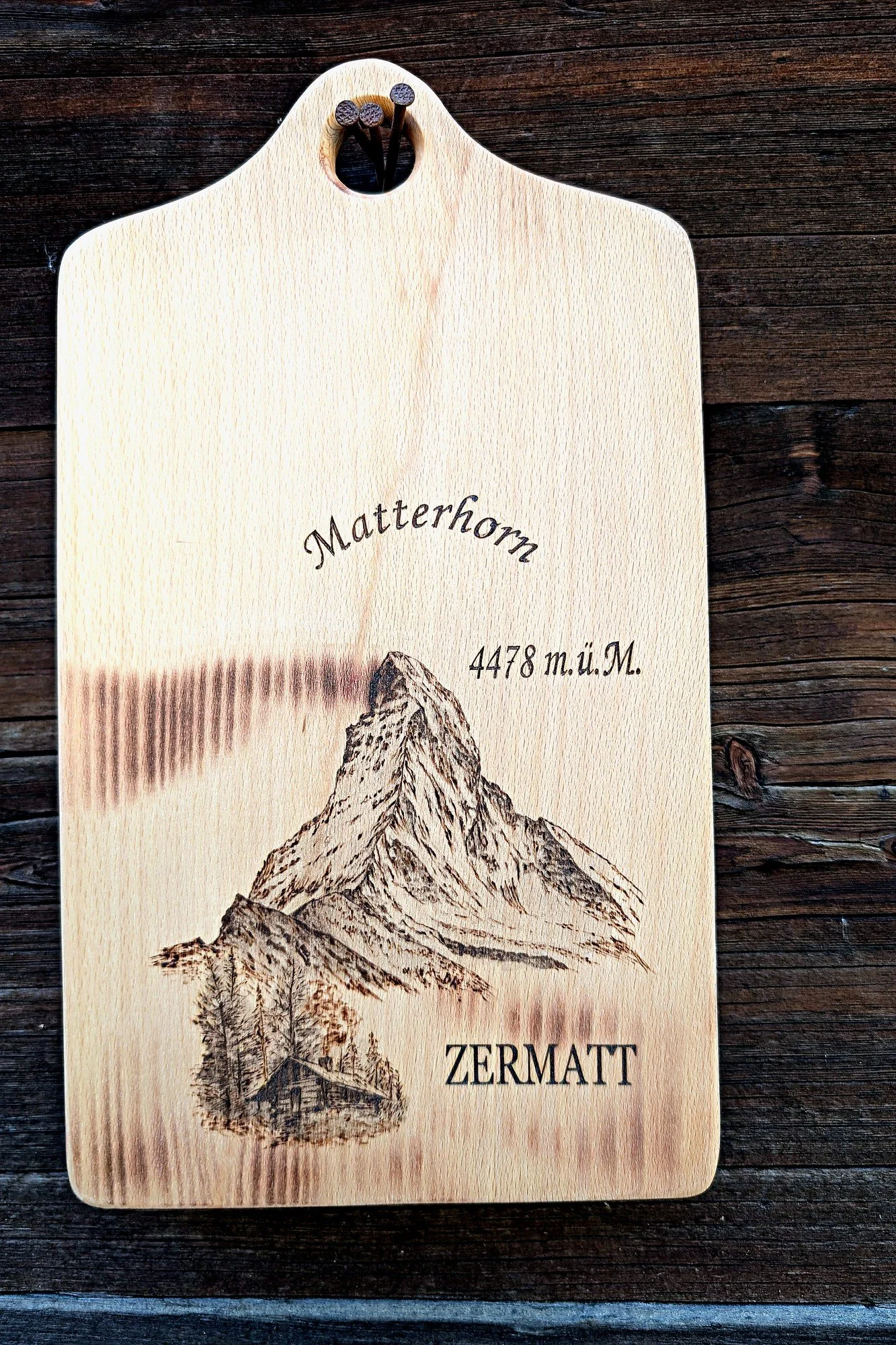 Matterhorn cutting board