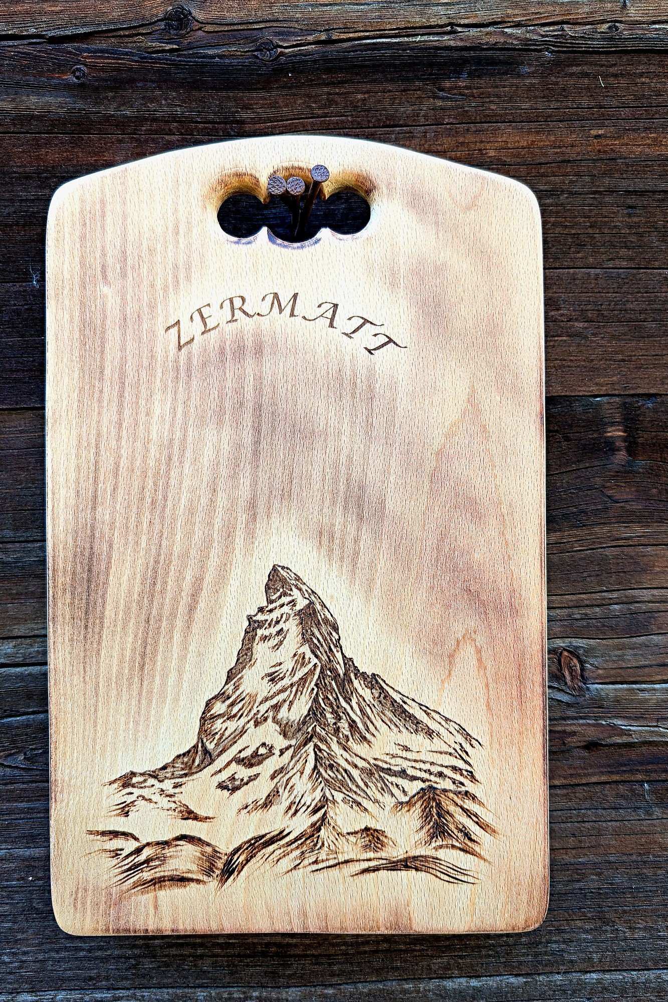 Matterhorn cutting board