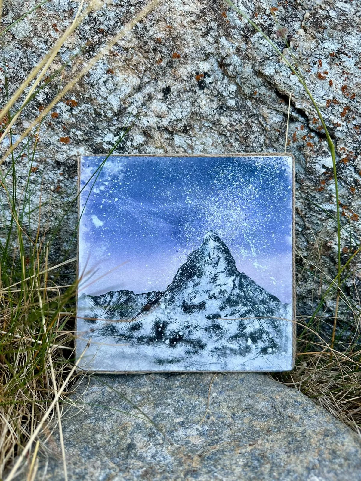 Matterhorn Through the Seasons - original watercolor pictures