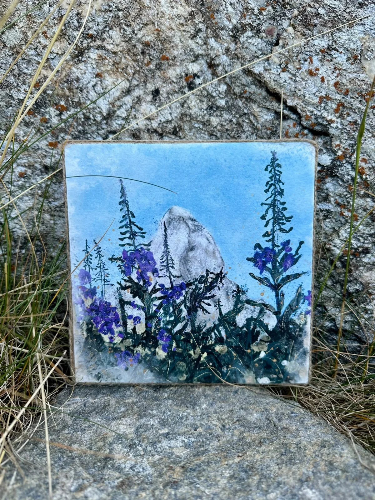 Matterhorn Through the Seasons - original watercolor pictures