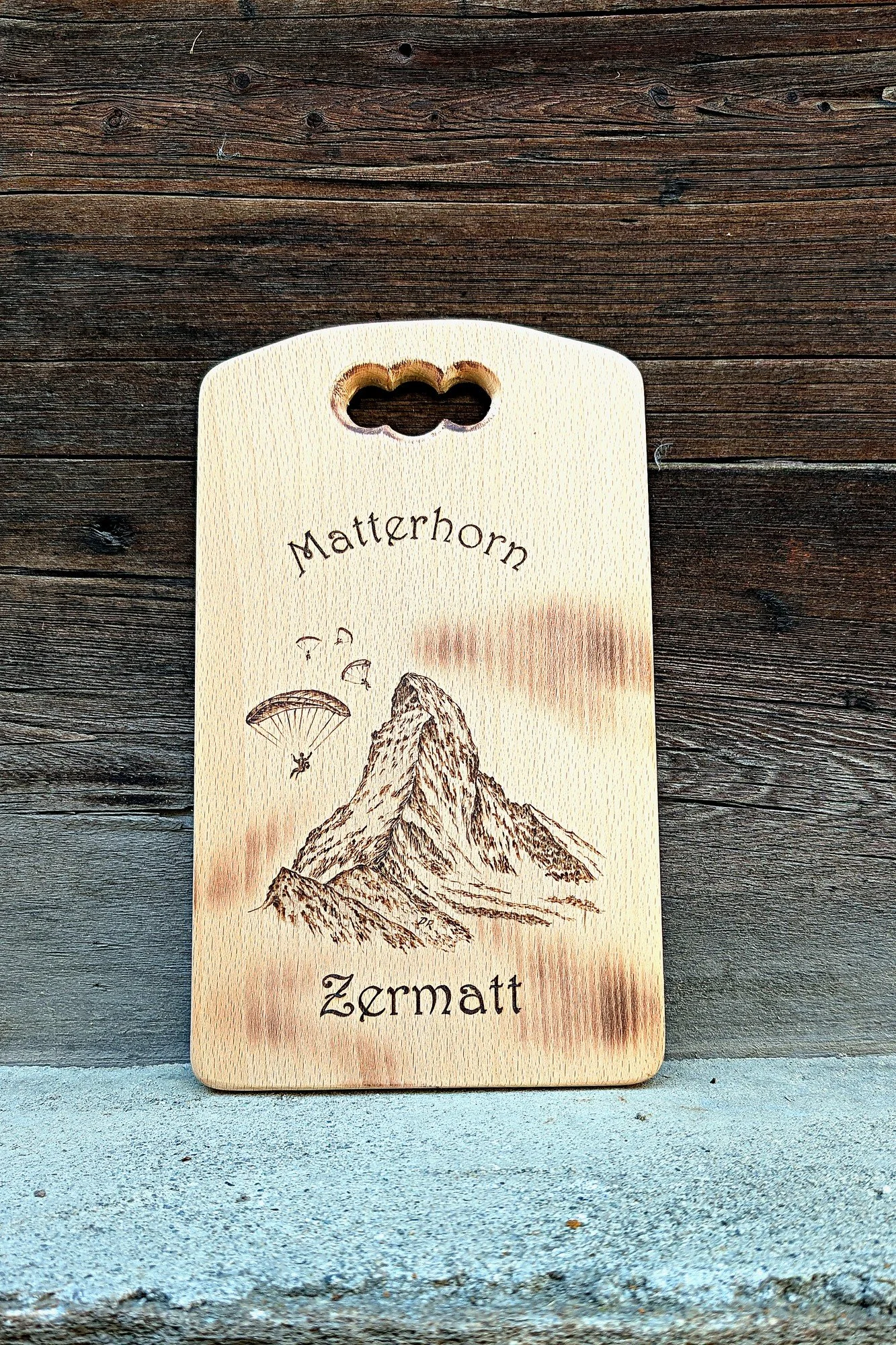 Matterhorn cutting board