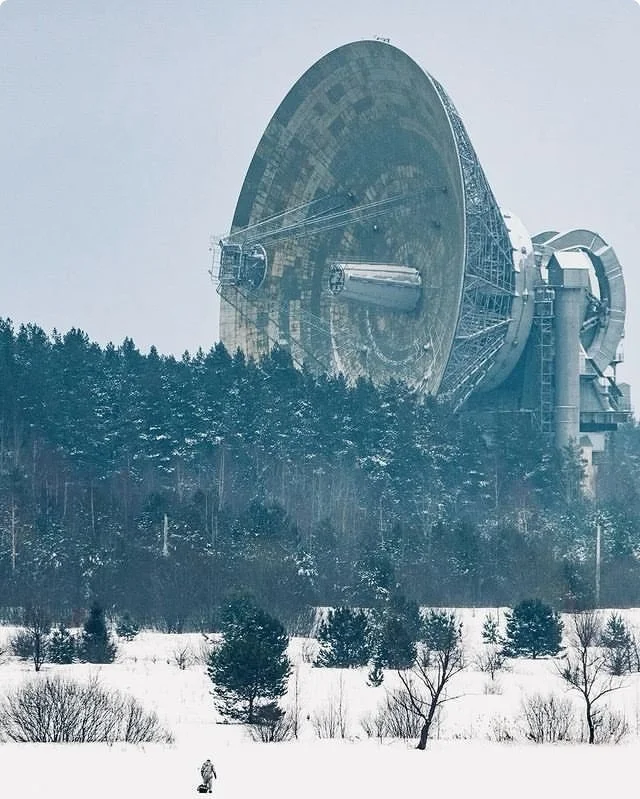RT-64 radio telescope - Kalyazin, Russia
