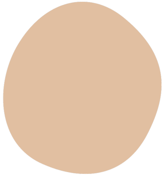 A beige eggshell with a small dark crack near the top, set against a black background.