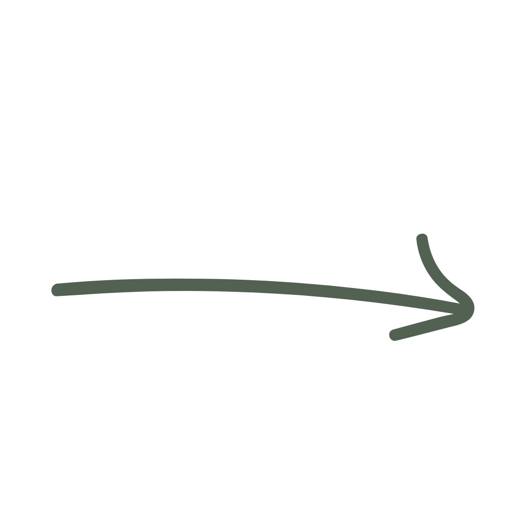 Hand-drawn arrow pointing to the right