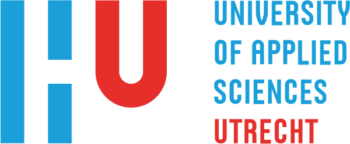 Logo of the University of Applied Sciences Utrecht with blue and red text