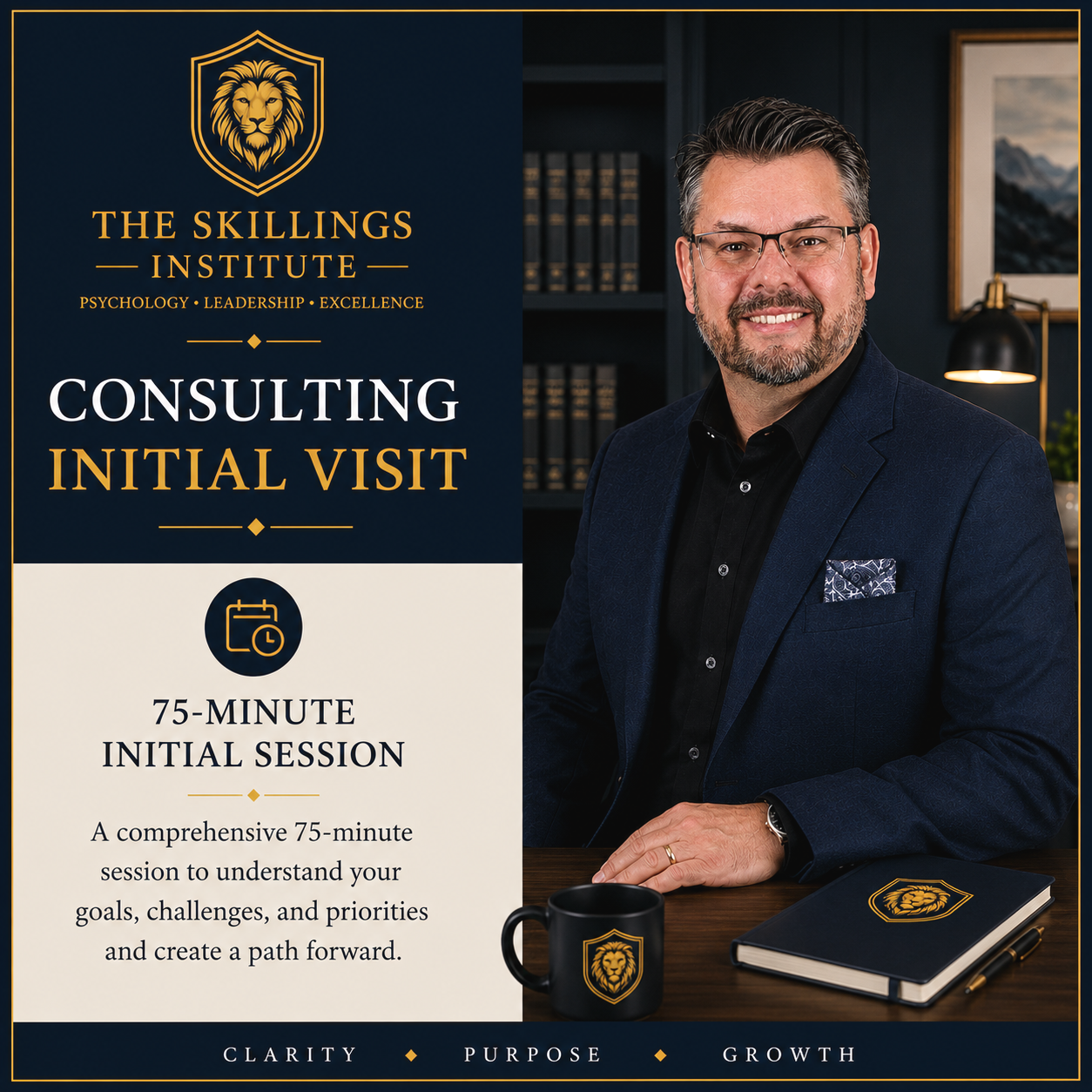 Executive Consulting - Initial Visit (75 mins)