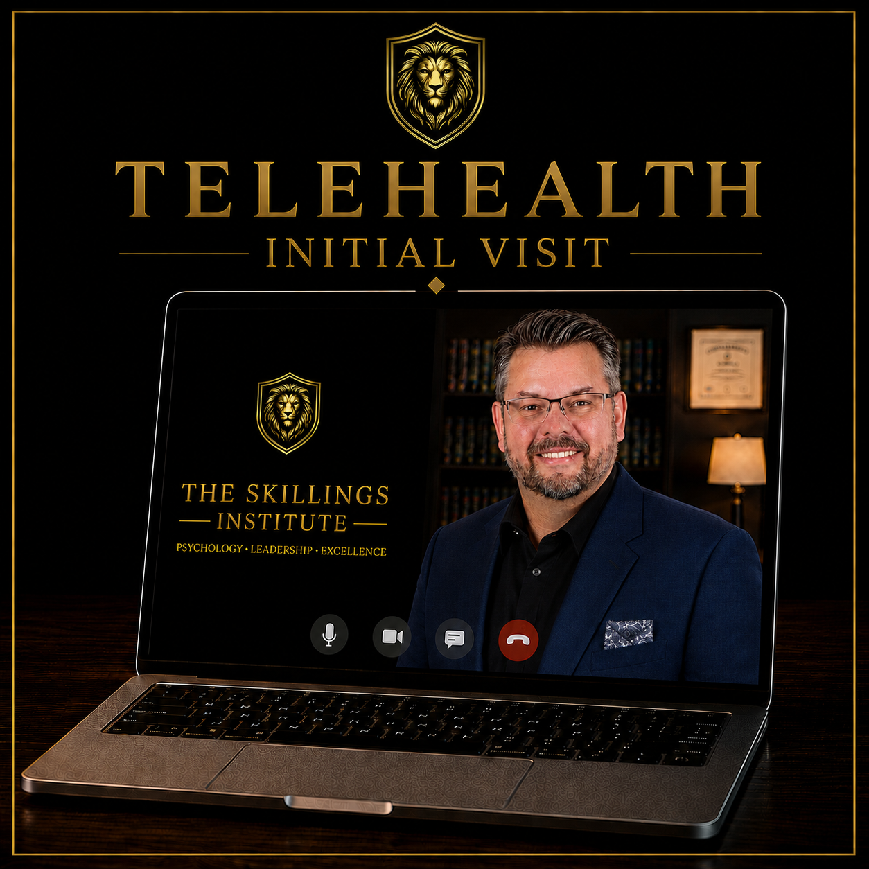 Telehealth - Initial Visit (75 mins.)