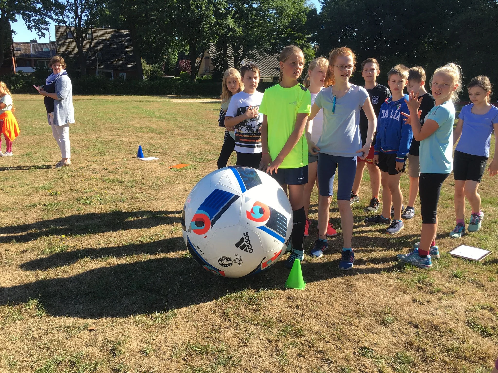 Der Fußballtag an der GS Harksheide-Nord