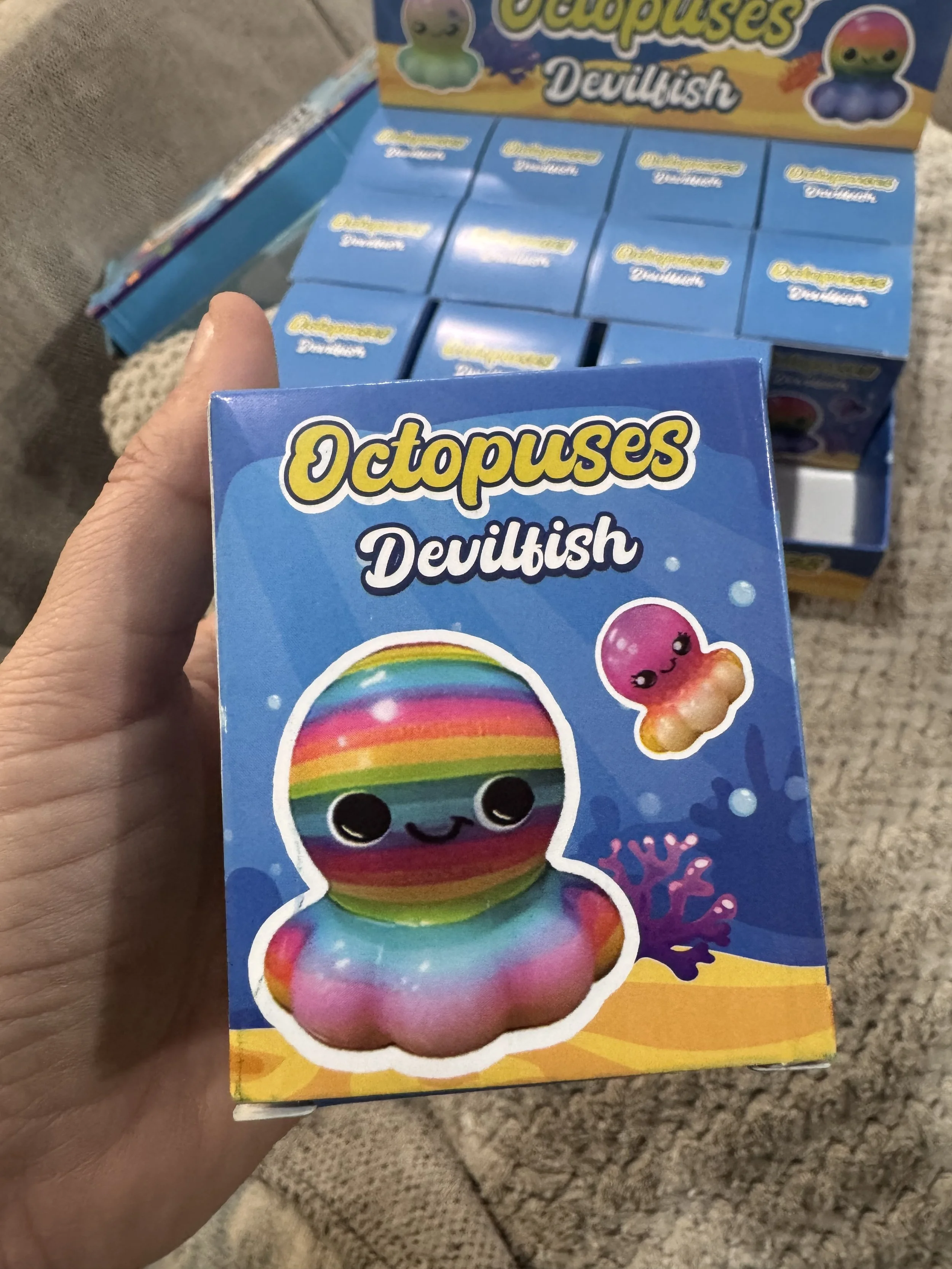 Squishy Slow Rising Stress Relief Toy- Octopus