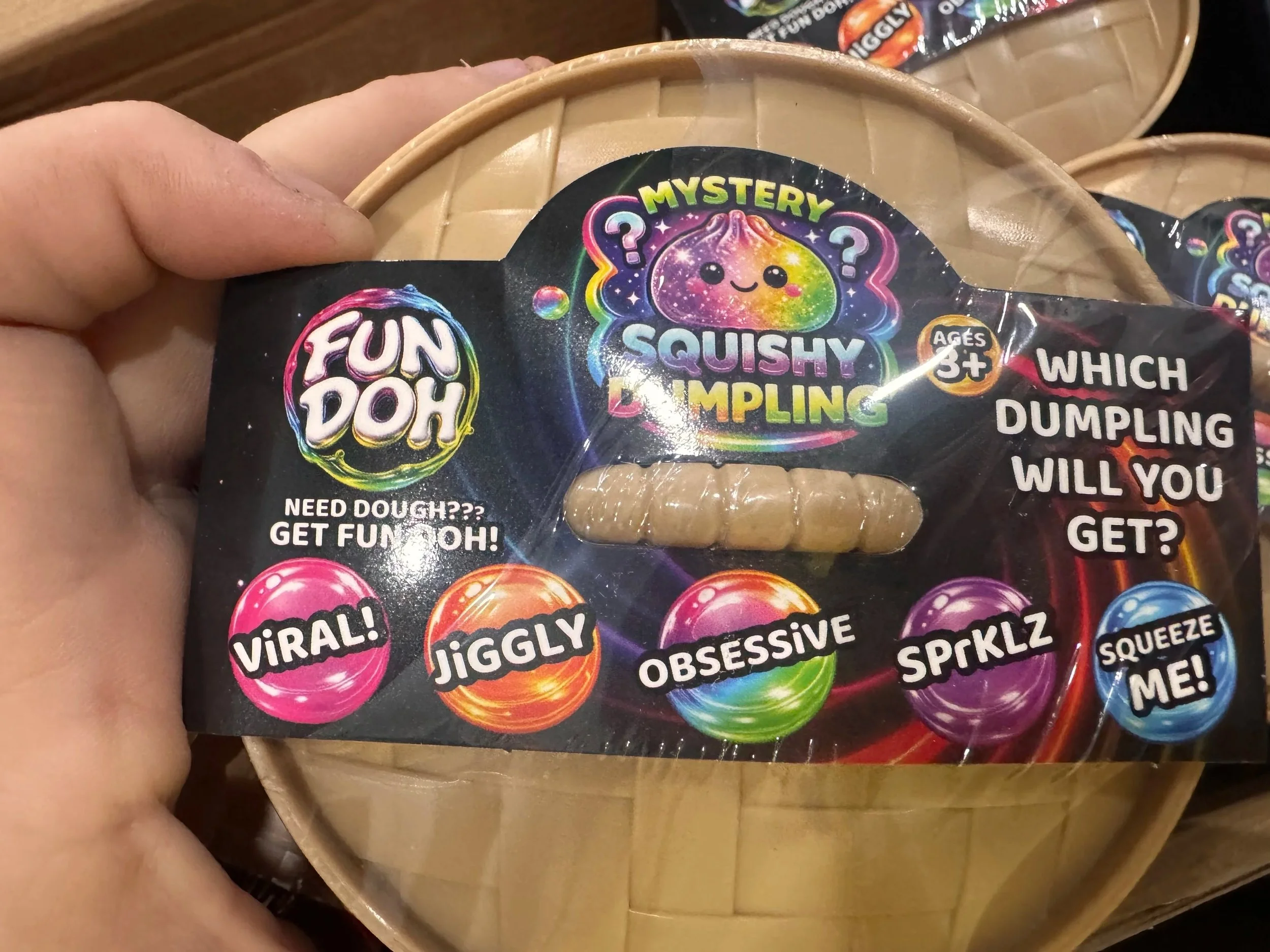 Authentic Fun Doh Squishy Mystery Dumpling Toy