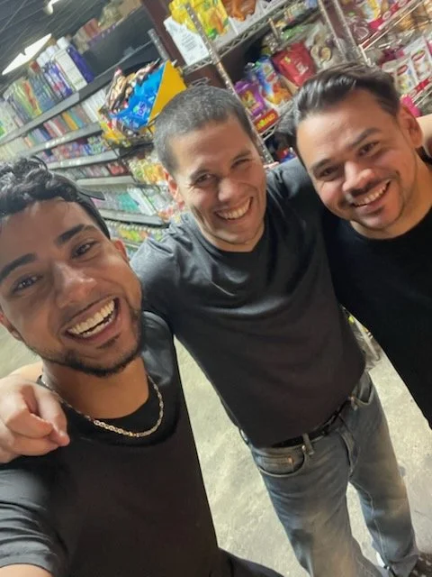 Angel Marte, Andrew Golledge, Jesse Ureña
