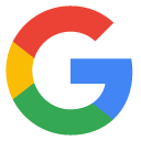 Google logo with a multicolored G letter