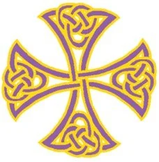 Wall banner Celtic Cross