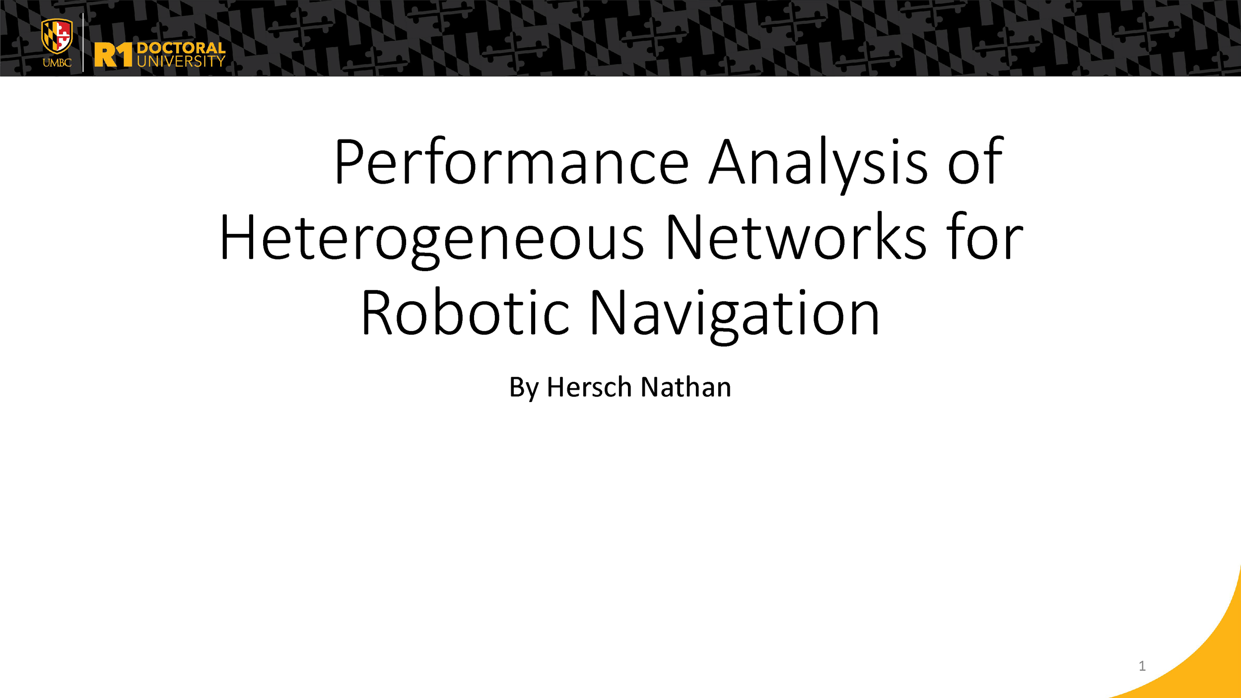 Performance Analysis of Heterogeneous Networks for Robotic Navigation