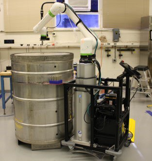Development of a Mobile Autonomous Bolting and Unbolting System for the DPP-3 Shipping Container