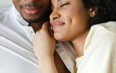 Black couple connected after therapy at Unload It Therapy