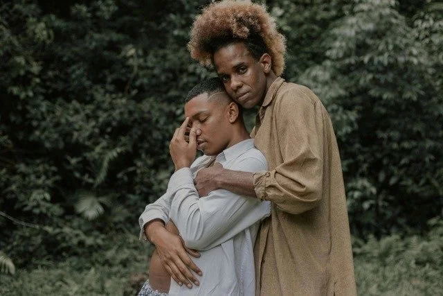 Gay couple representing couples therapy intensives in Houston, tx at Unload It Therapy