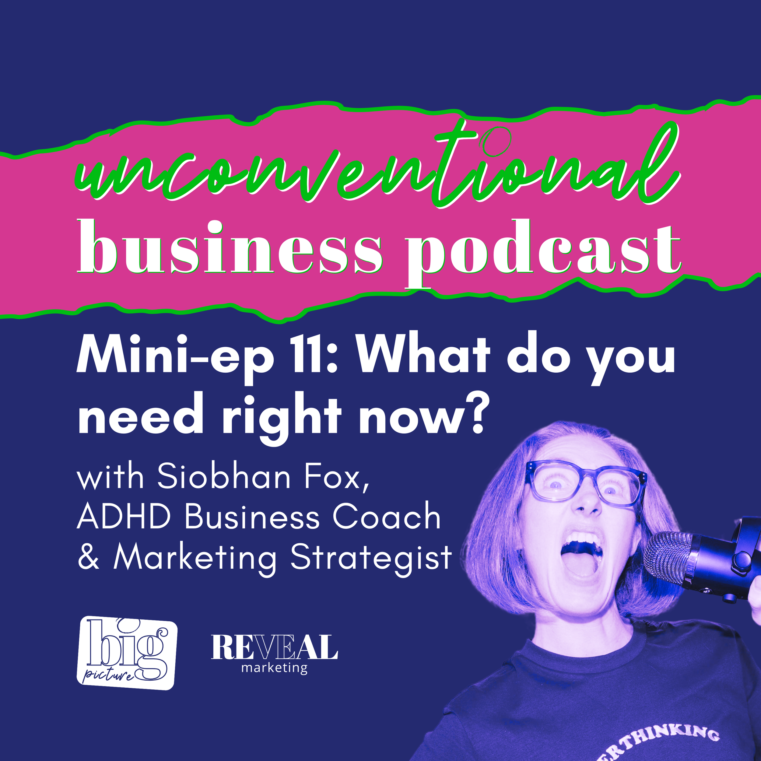Mini-ep 11: What do you need right now?