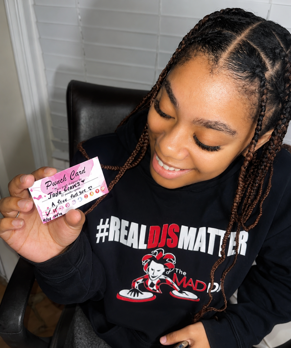 JADA PUNCH CARD :)