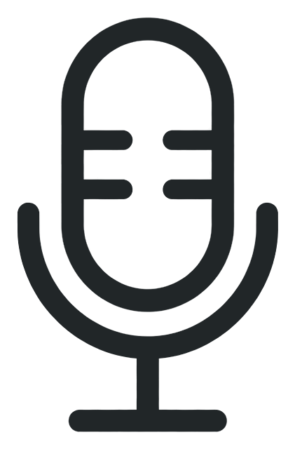 Podcast microphone for HouseCall SF, a Bay Area homebuying guide for doctors and healthcare workers