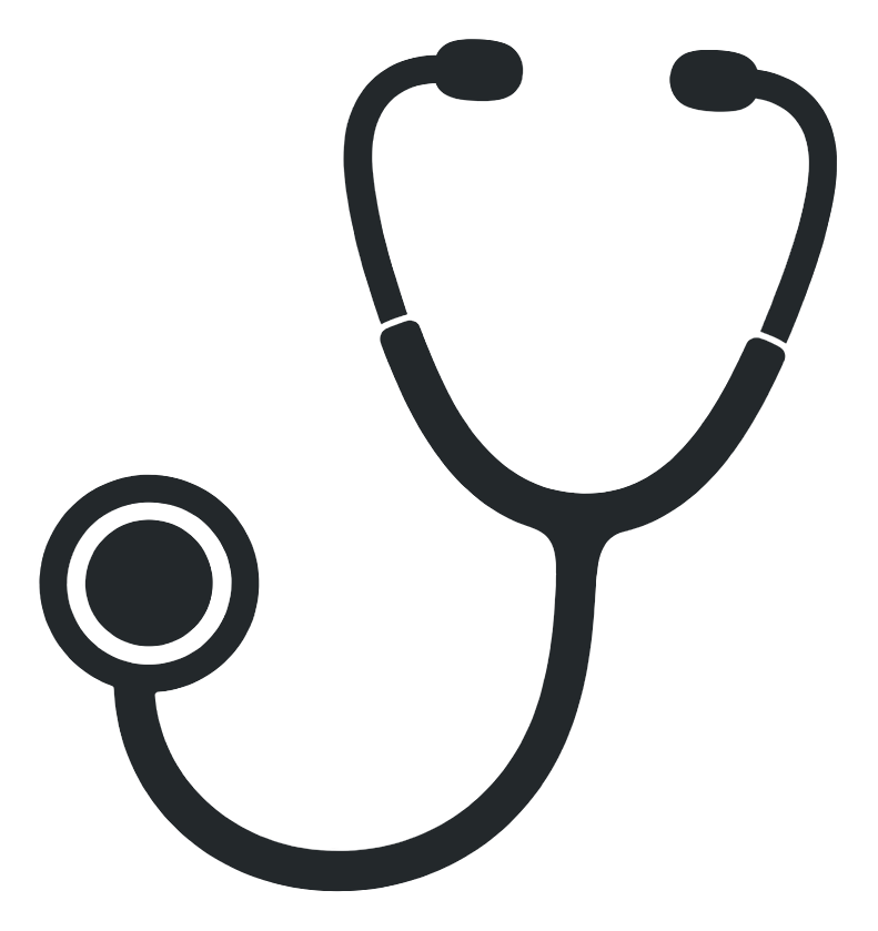 Stethoscope icon representing healthcare professional homebuyers — HouseCall SF podcast