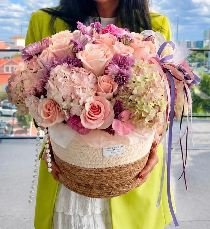 Premium Garden Flower Basket