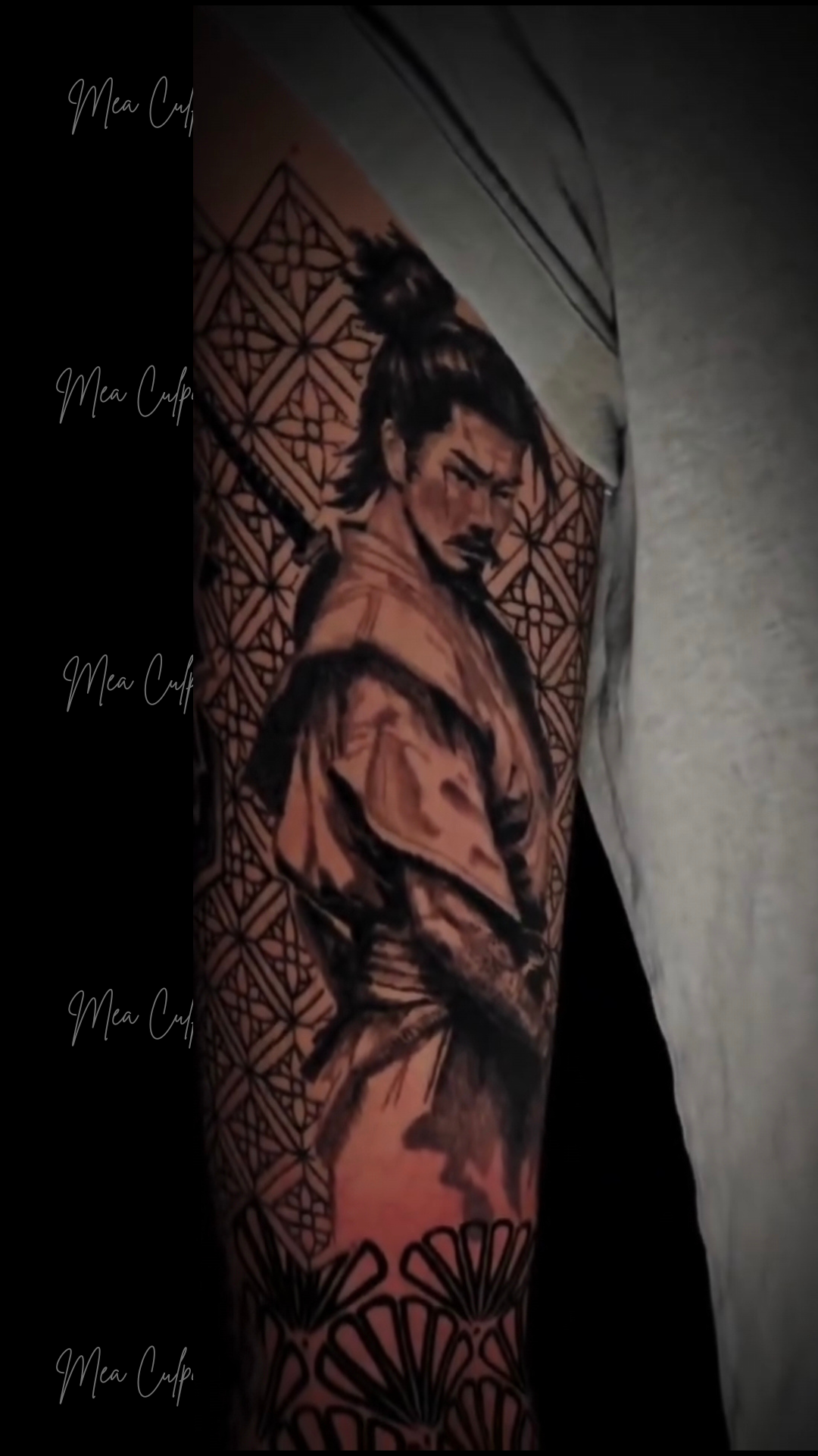 Samurai Japan Tattoo Mandala Kaiserslautern