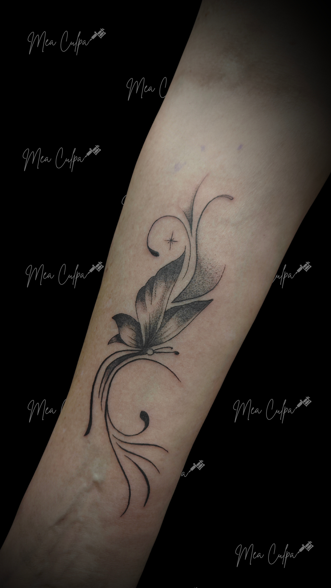 Finline Tattoo Kaiserslautern Butterfly