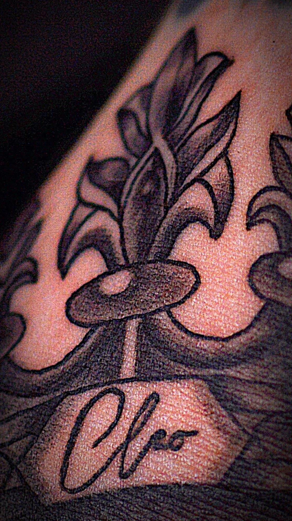 Lettering Finline Tattoo Kaiserslautern