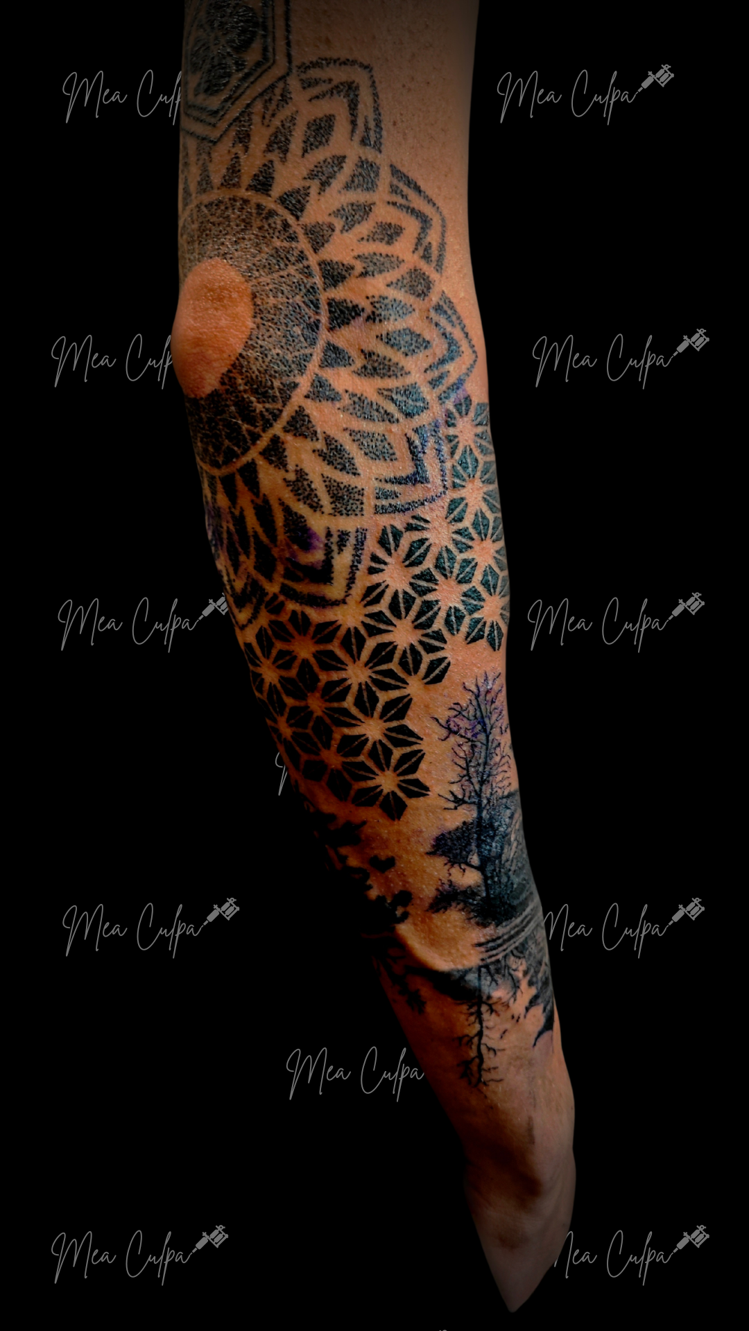 Dotwork Mandala Tattoo Kaiserslautern